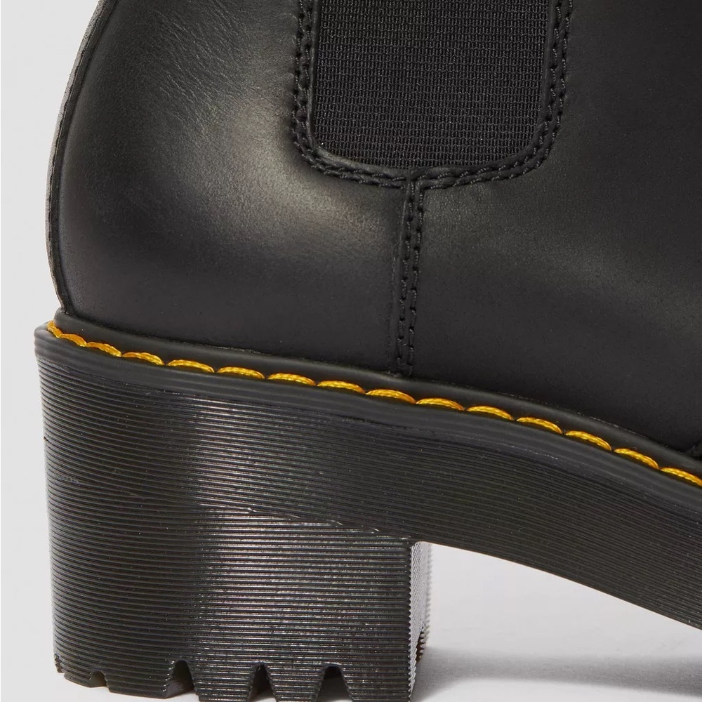 Dr. Martens Black Leather Ankle Boots - Picture 4 of 7